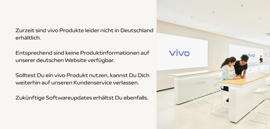 веб-сайт vivo сообщает о прекращении продаж