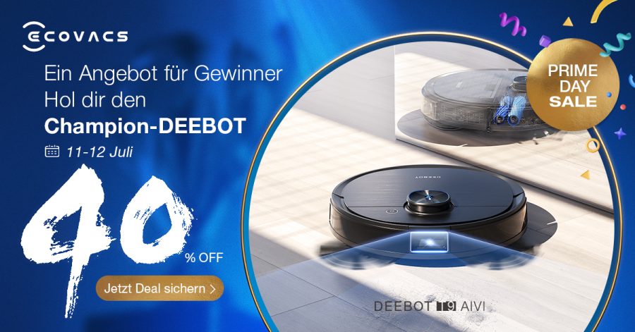 ECOVACS DEEBOT T9 AIVI Prime Day Offre