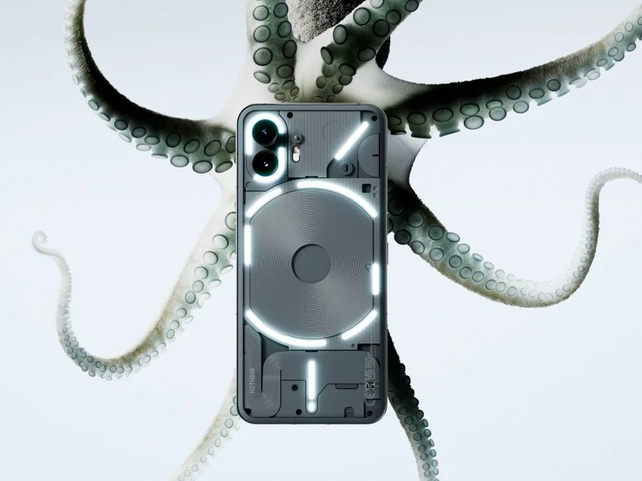 Nic Telefon (2) Osvětlení glyfů