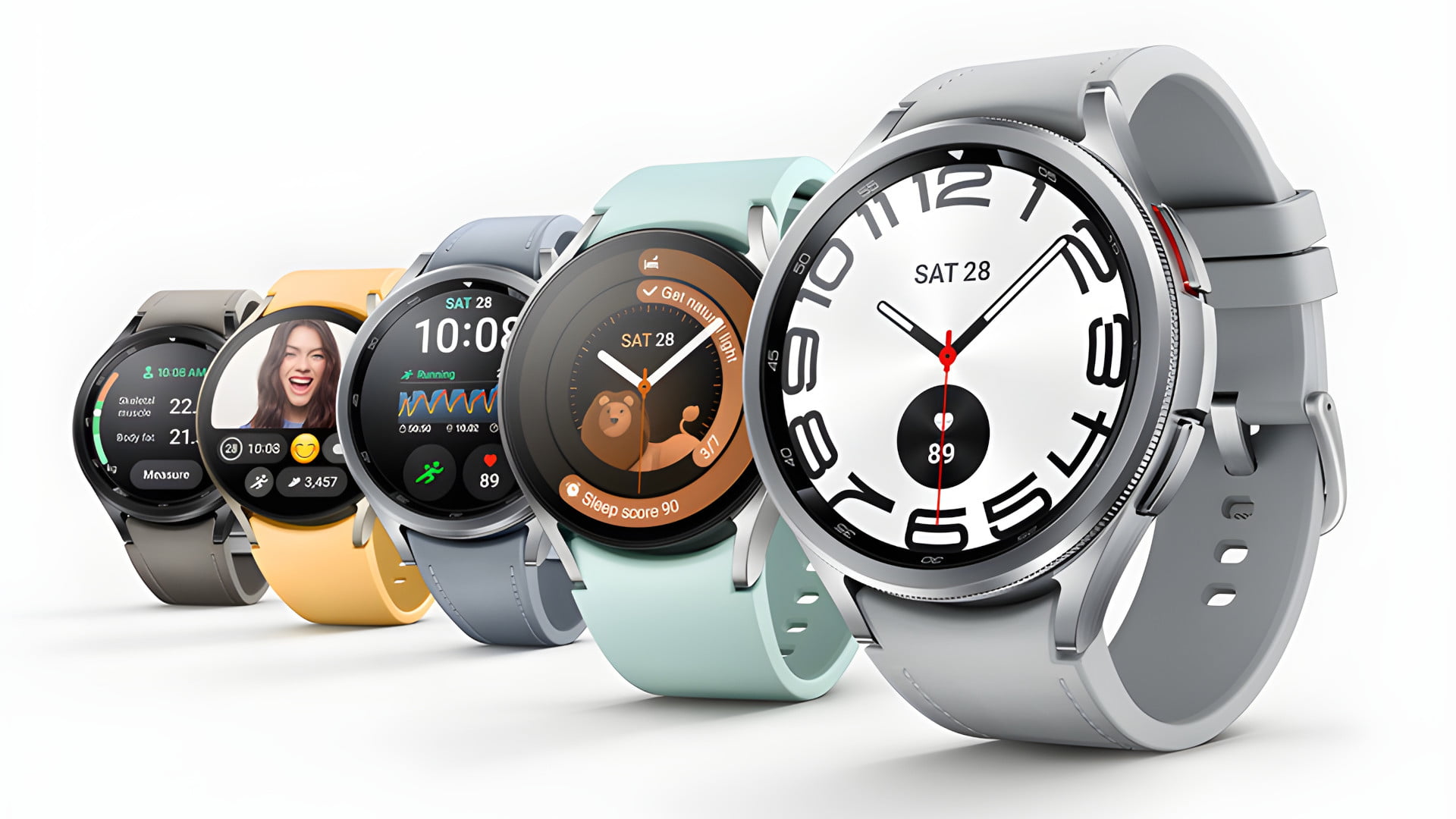 En-tête de nouvelles Samsung Galaxy Watch 6