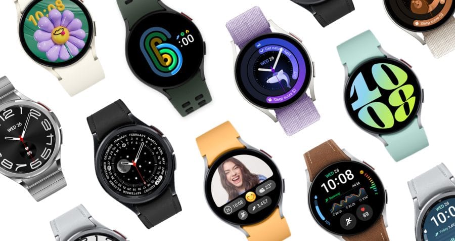 Samsung Galaxy Watch 6 och Watch 6 Classic