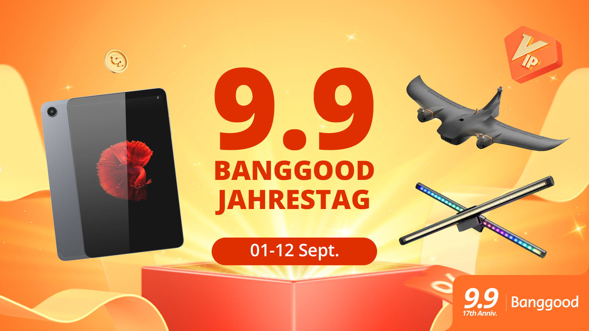 Großer Anniversary-Sale bei Banggood: Angebote jetzt live!