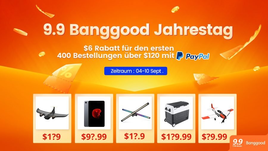 Юбилейная распродажа Banggood 2023 Лучшие предложения