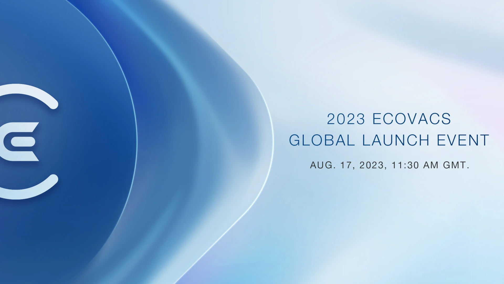 Événement de lancement mondial ECOVACS 2023