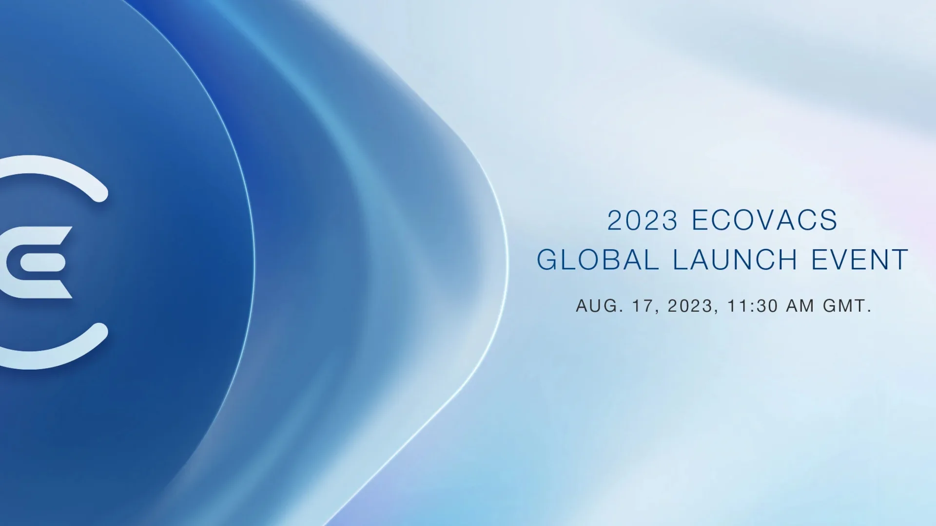 Evento di lancio globale ECOVACS 2023