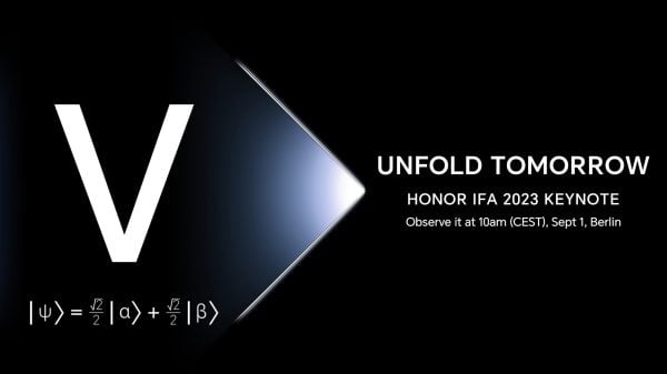 HONOR Magic V2 Global Launch Заголовок новостей IFA 2023