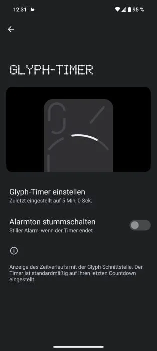 Intet OS 2.0 Glyph Interface Timer