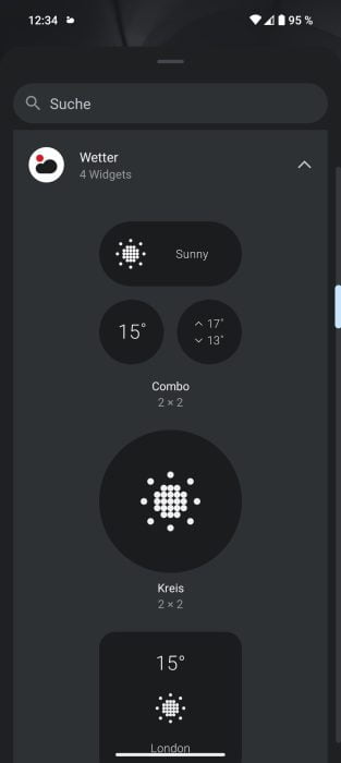 Widgets de Nothing OS 2.0 (3)