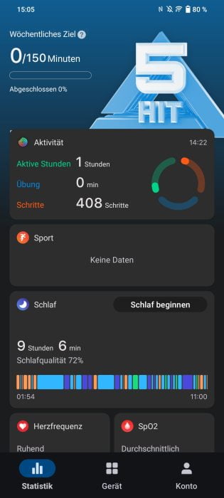 Mobvoi Health Homescreen (1)