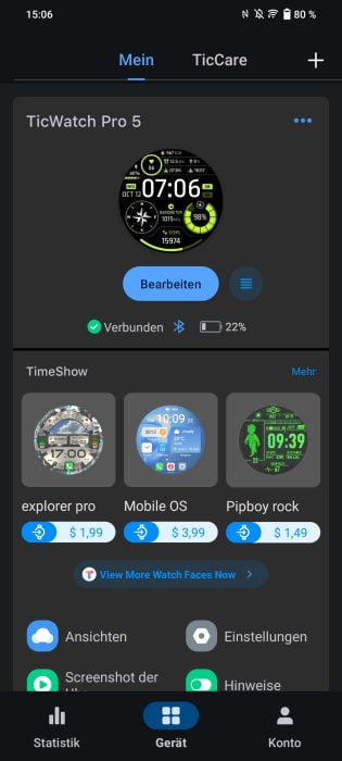 Mobvoi Gezondheid Homescreen (3)