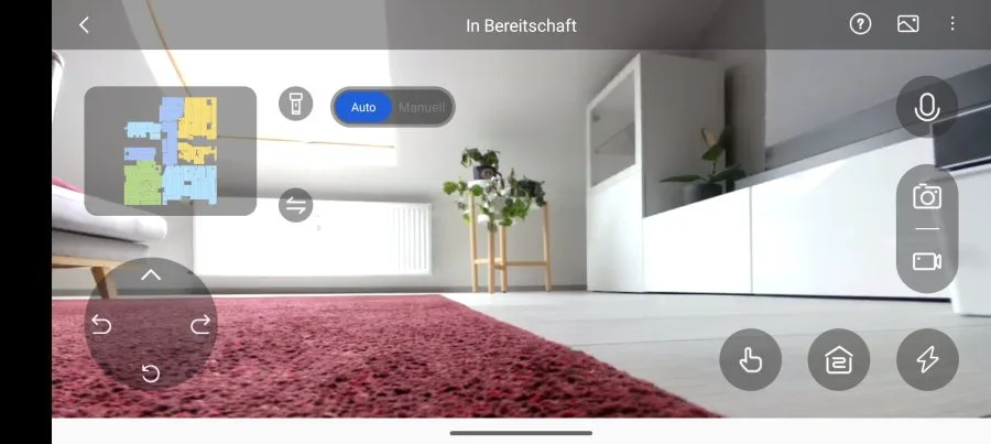 Dreamehome App oppervlak van de live beeldoverdracht