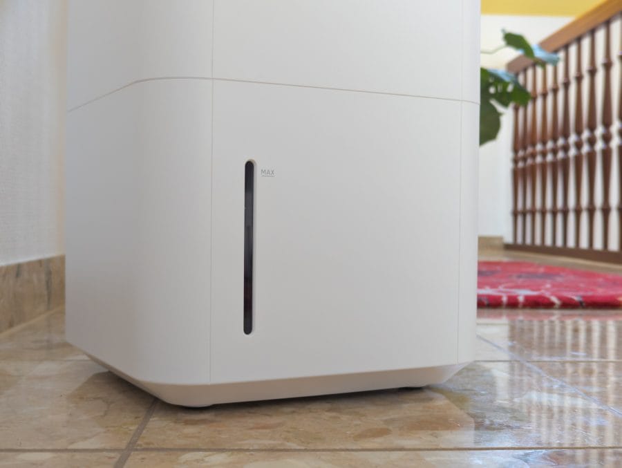 Humidificateur par évaporation Smartmi 3, affichage de l'eau