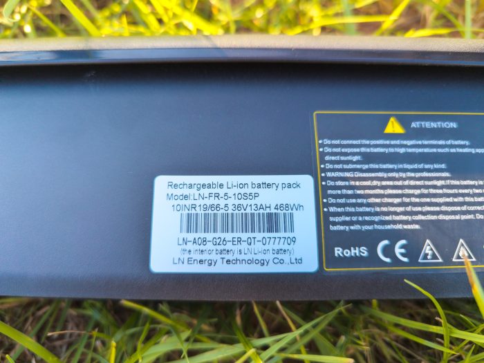 Specifiche della batteria VAKOLE VT4