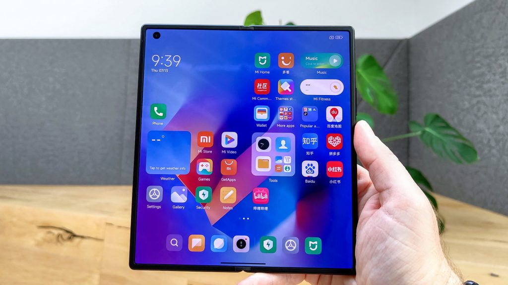 Xiaomi Mix Fold 3 hands-on held