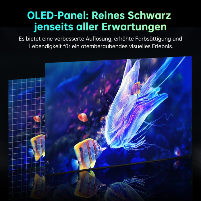 OLED Panel mit Augenschutz