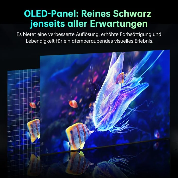 OLED-panel med øjenbeskyttelse