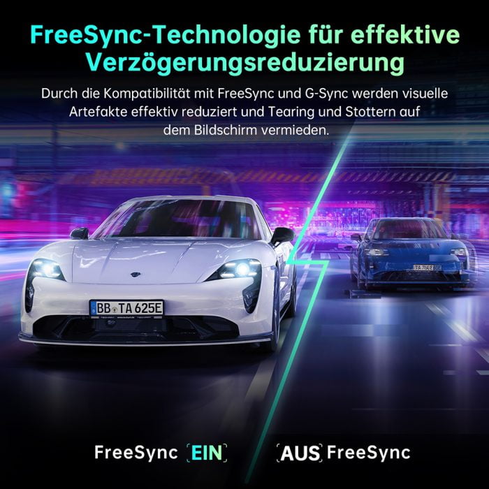 دعم FreeSync وG-Sync