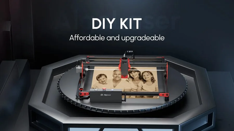 AlgoLaser DIY KIT billigt og kan udvides.