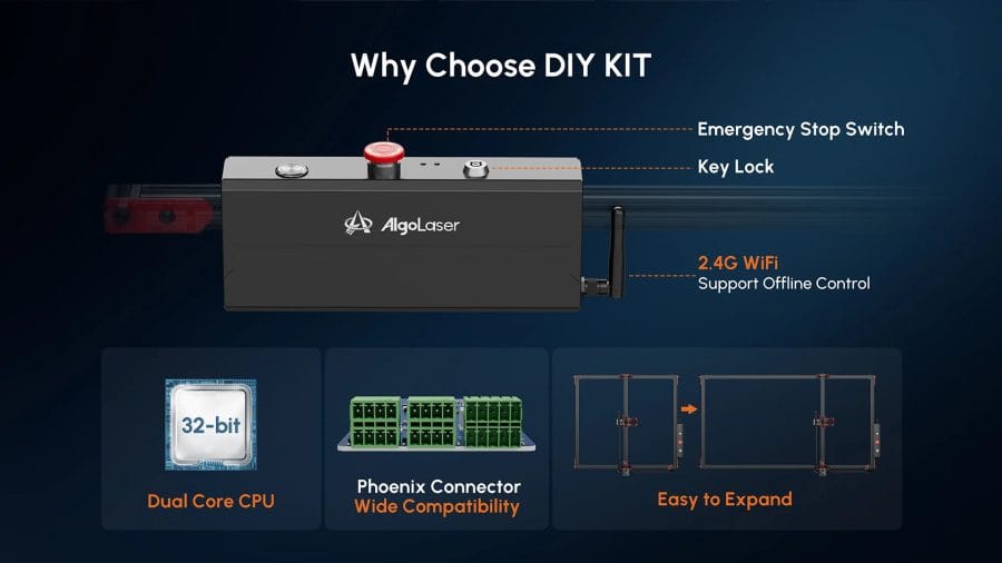 Carte mère AlgoLaser DIY KIT