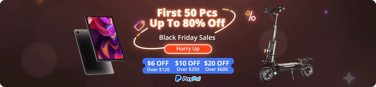 Έκπτωση Banggood Black Friday PayPal