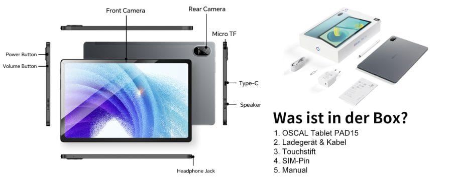 OSCAL Pad 15 size