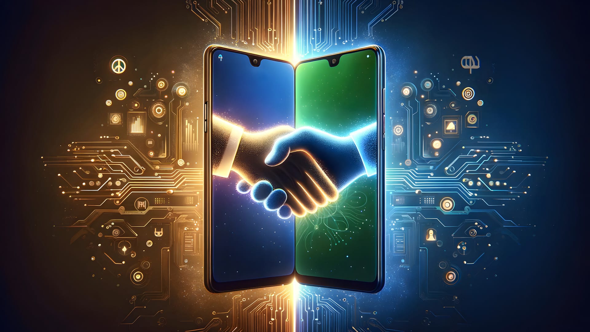 OPPO and Nokia two smartphones shake hands and come to an agreement