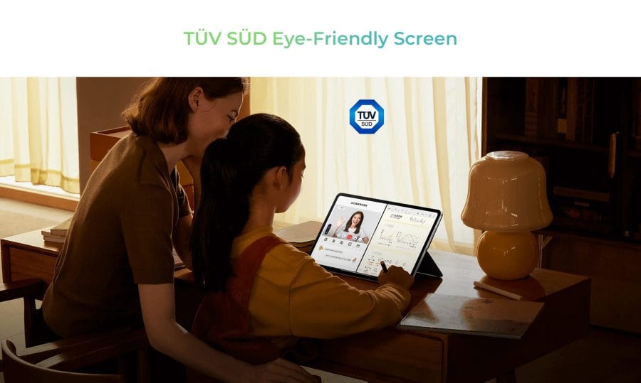 OUKITEL OT8 Tablet TÜV Süd-certifierad display