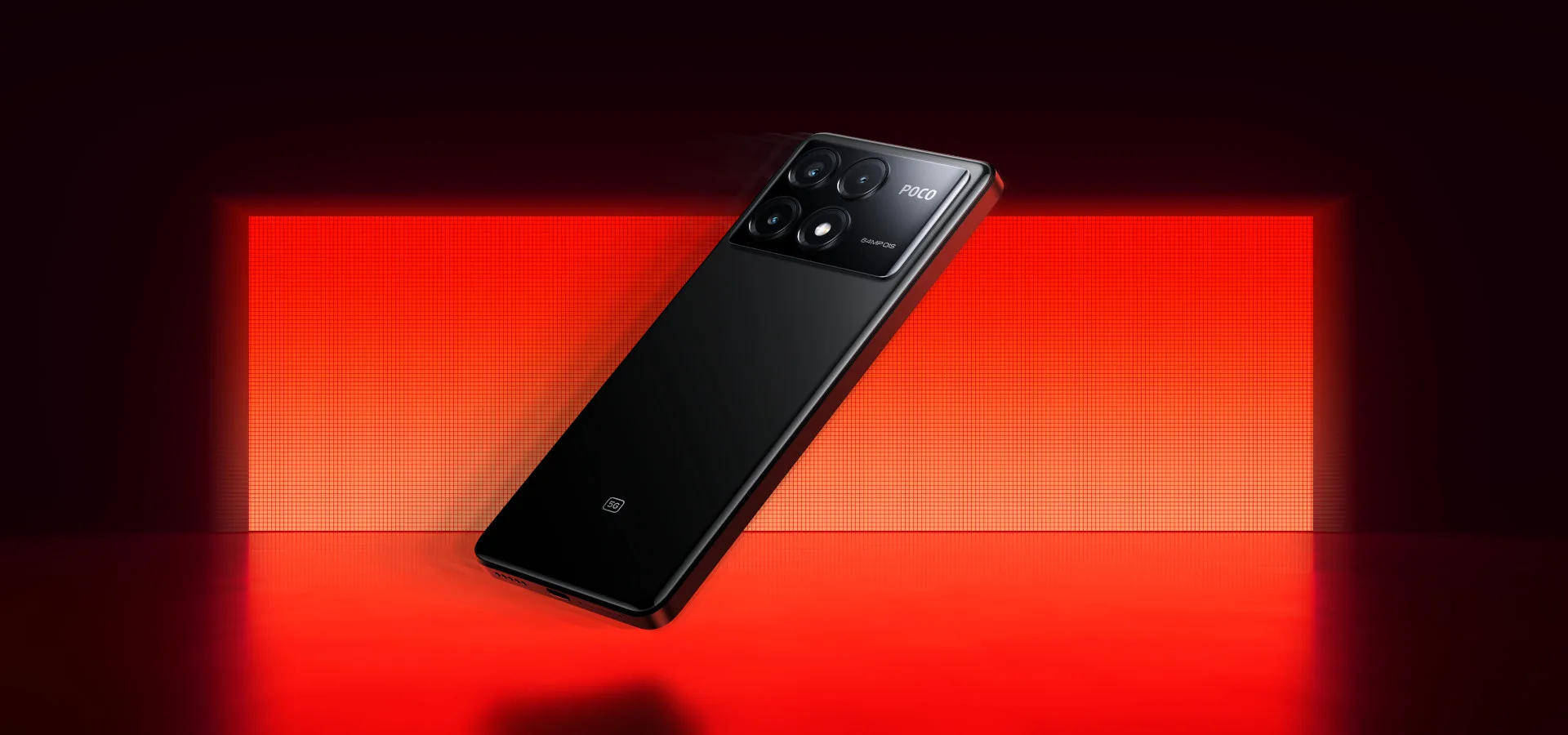 POCO X6 Pro باللون الأسود