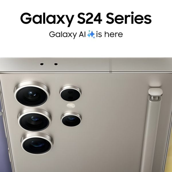 Herói das notícias da série Samsung Galaxy S24