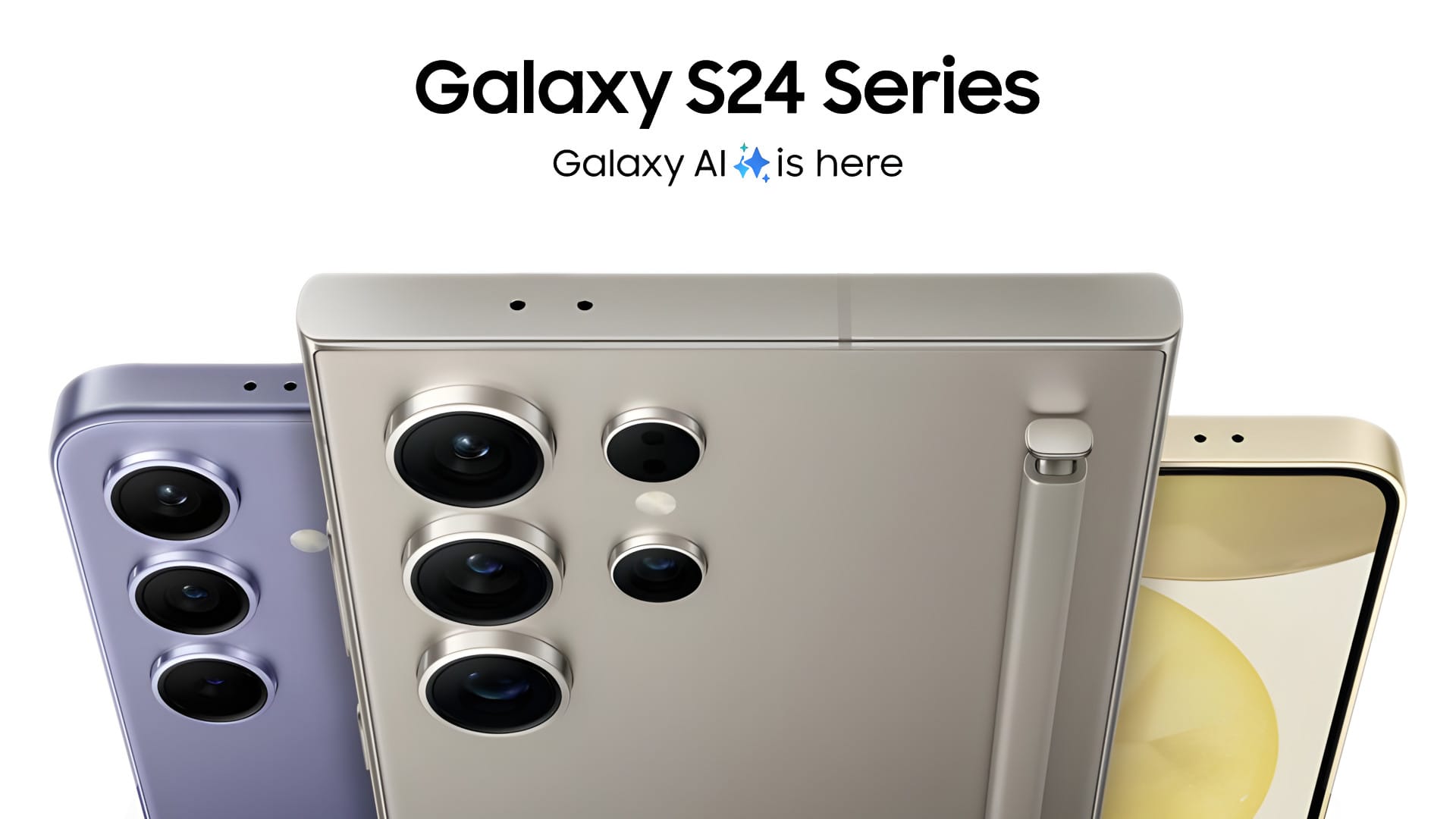 Nieuwsheld uit de Samsung Galaxy S24-serie