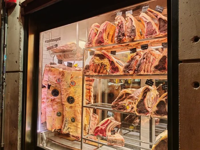 Zdjęcie próbne kamery sklepu mięsnego
