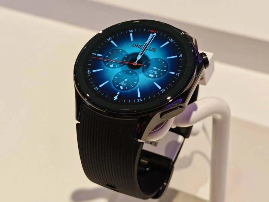 Tela OnePlus Watch 2 com mostrador