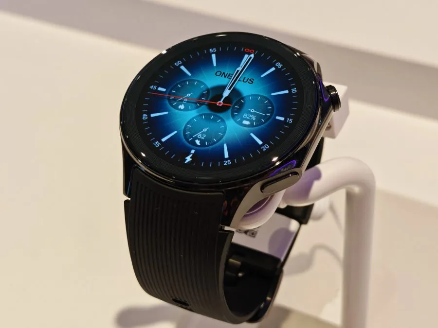 Tela OnePlus Watch 2 com mostrador