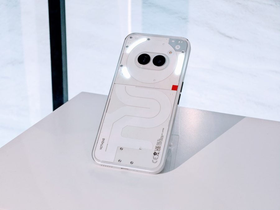 Nothing Phone (2a) back in white