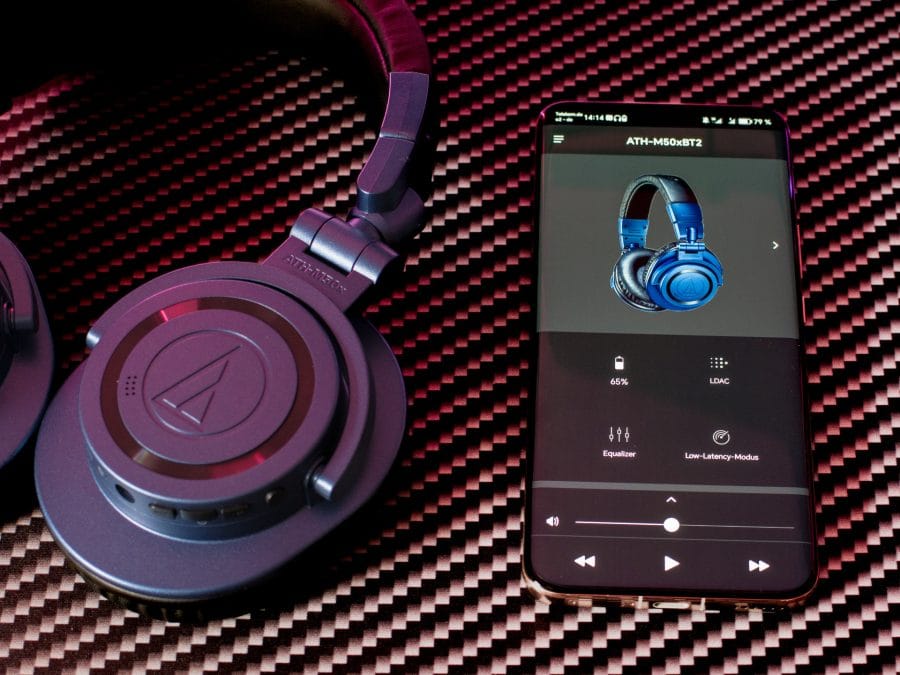 Application de connexion Audio-Technica ATH-M50xBT2