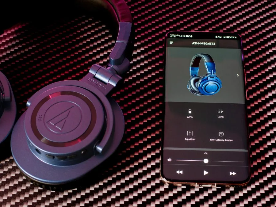 Приложение Audio-Technica ATH-M50xBT2 Connect