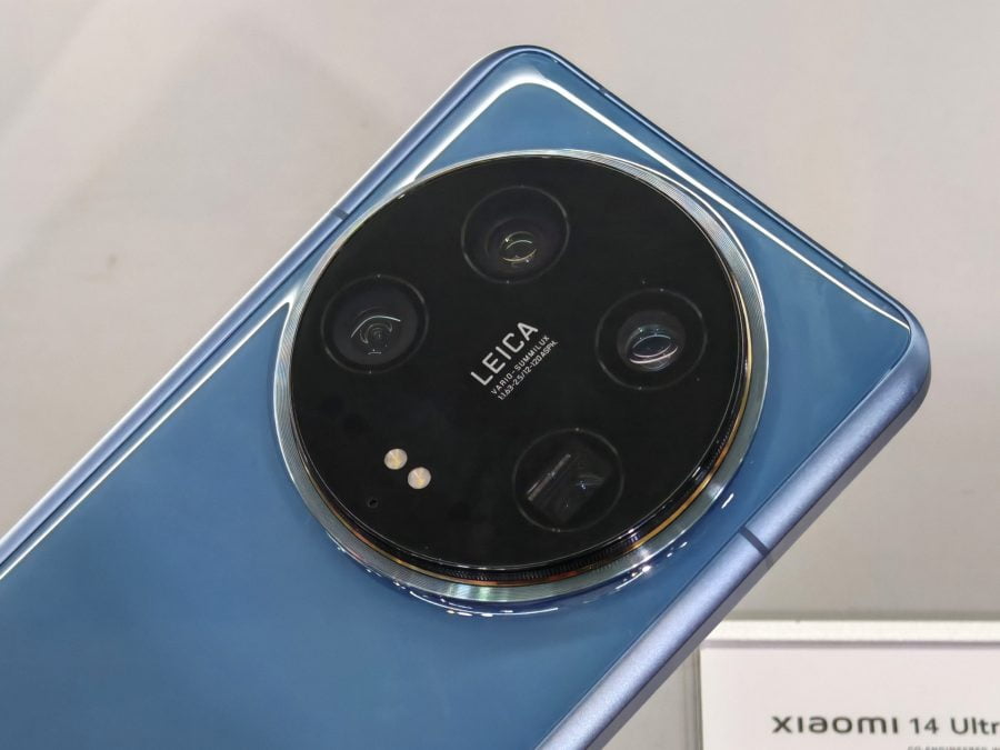 Xiaomi 14 Ultra camera on the back