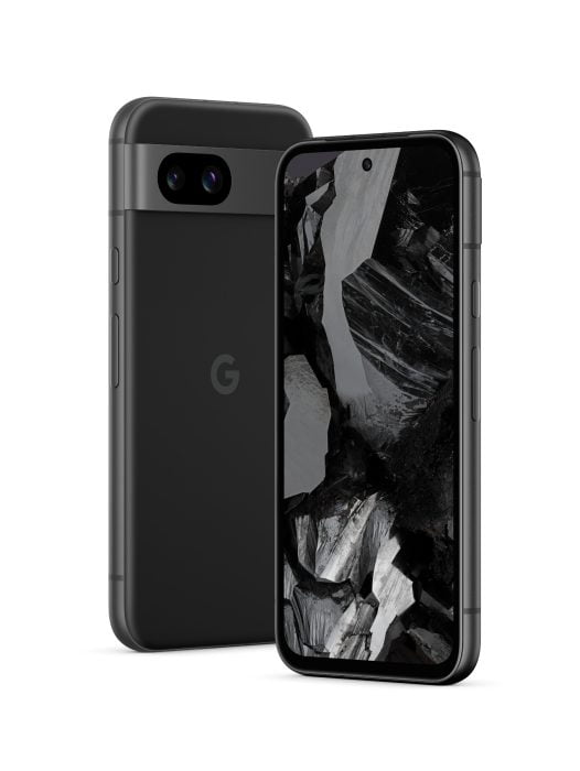 Google Pixel 8a in der Farbe Obsidian