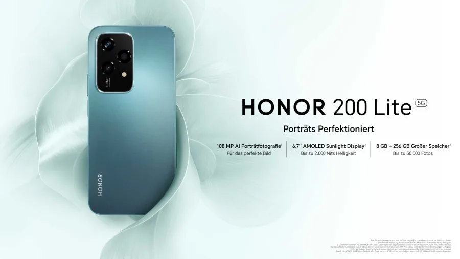 Herói HONOR Magic 200 Lite