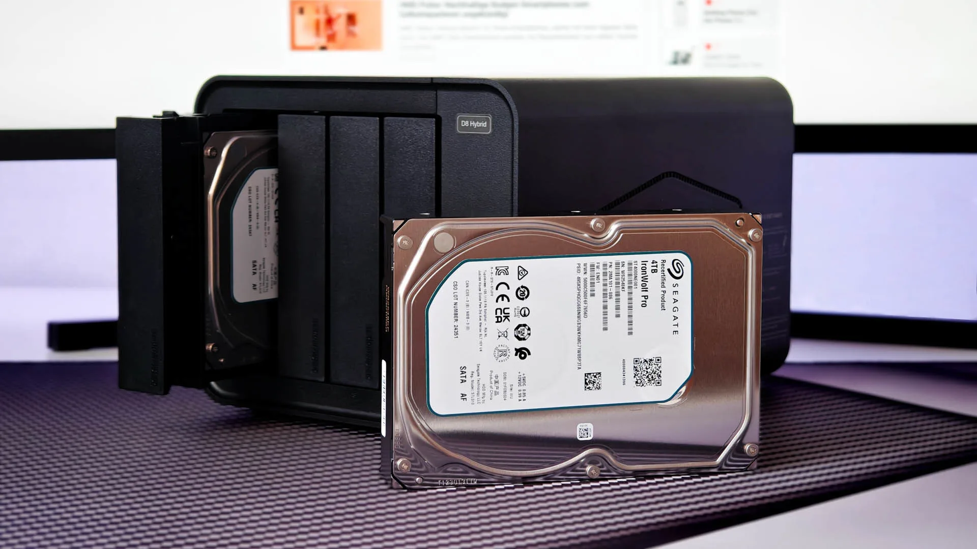 Héros de la revue hybride TerraMaster D8