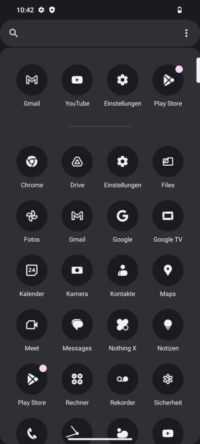 Nothing OS 2.6 Apps