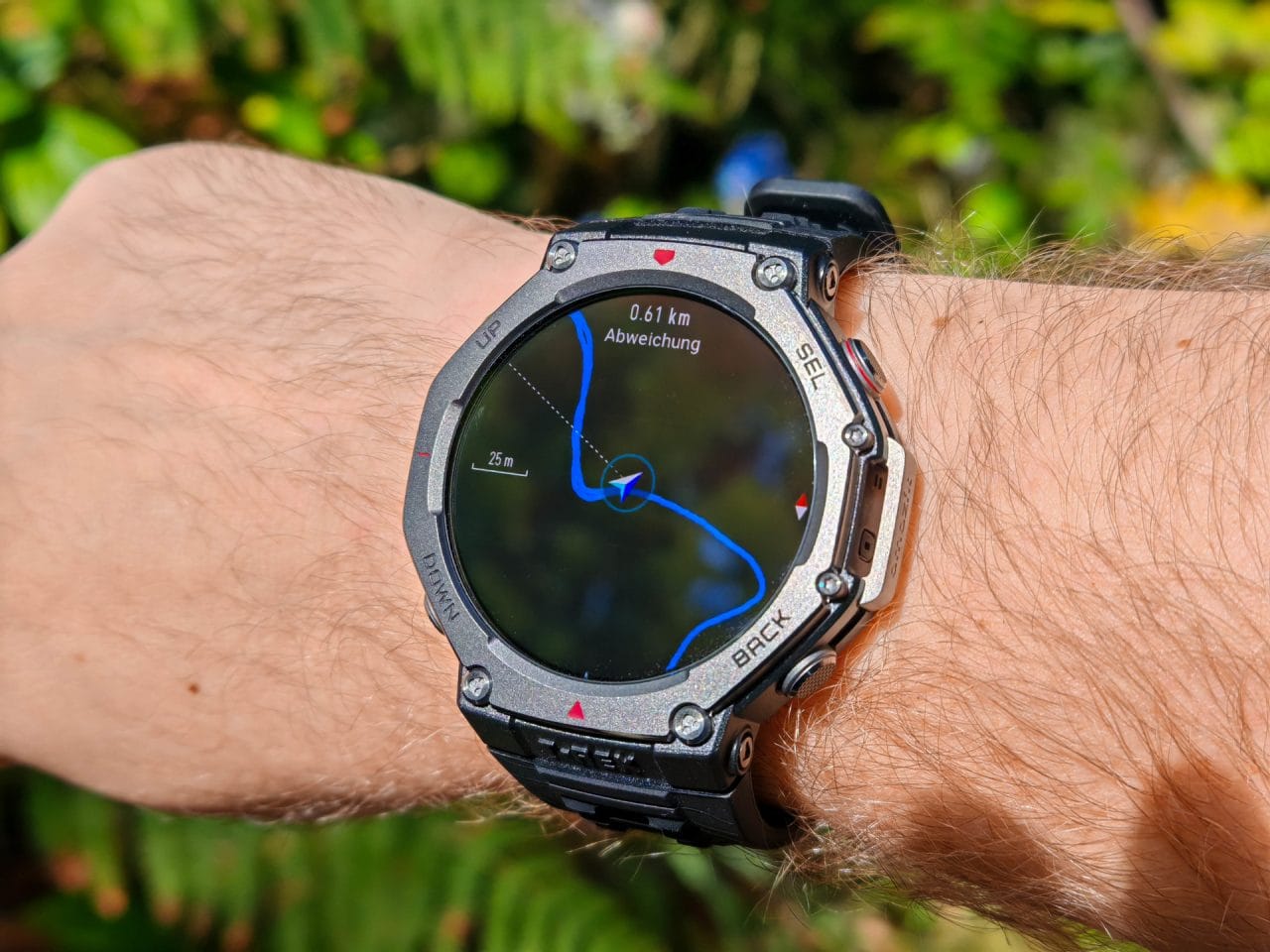 Amazfit T-Rex 3 mit Routenführung