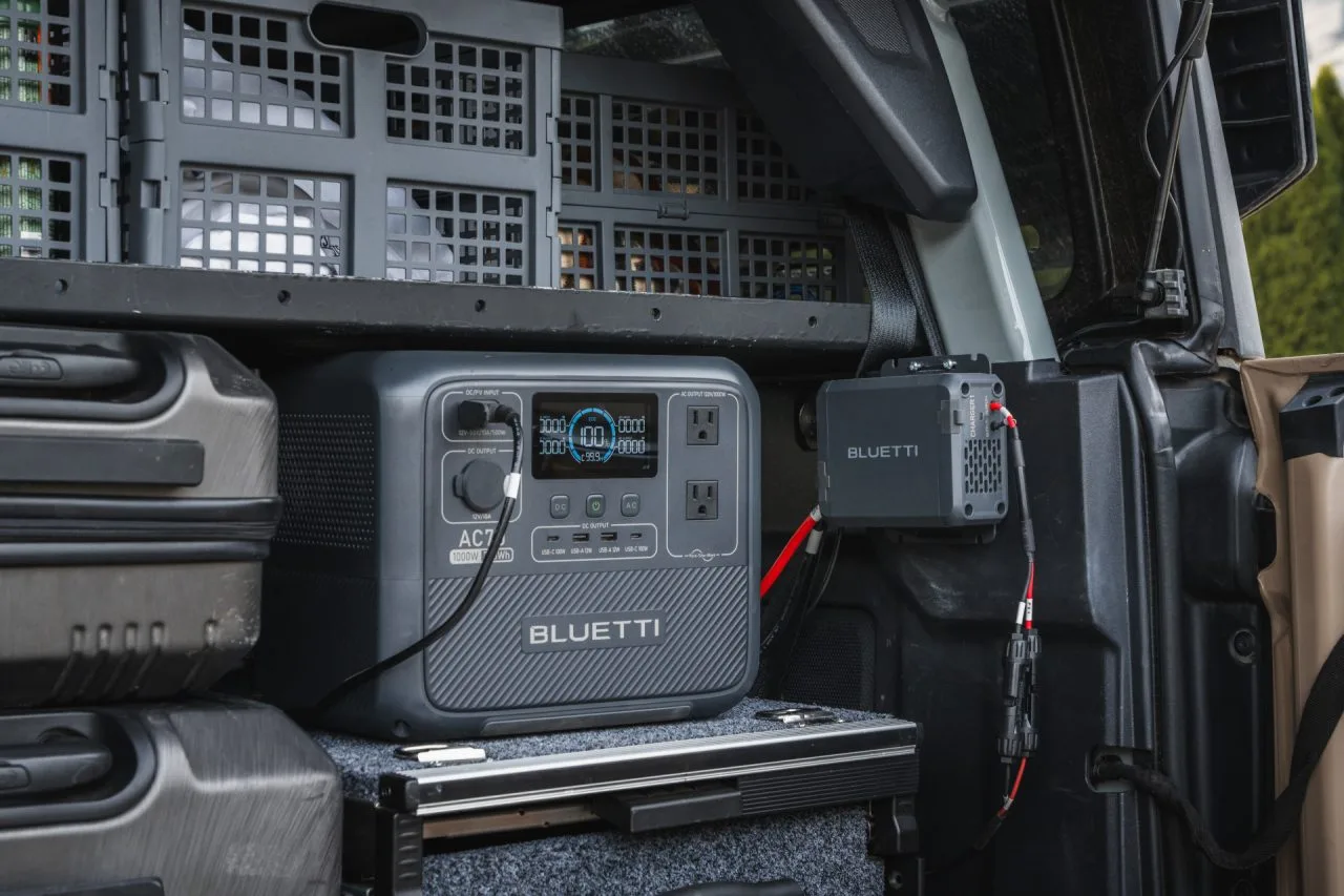 BLUETTI Charger 1 i SUV'en