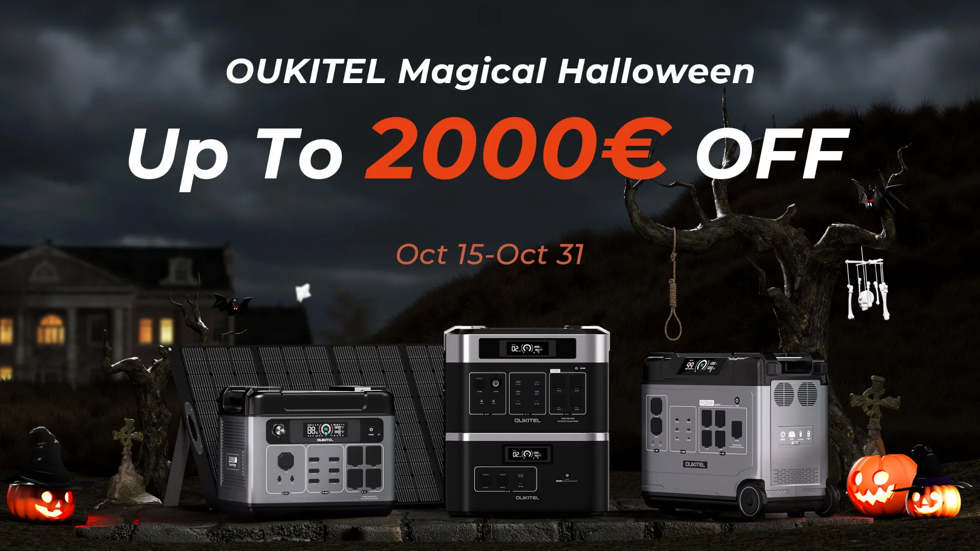 OUKITEL Halloween Sale 2024 Héros