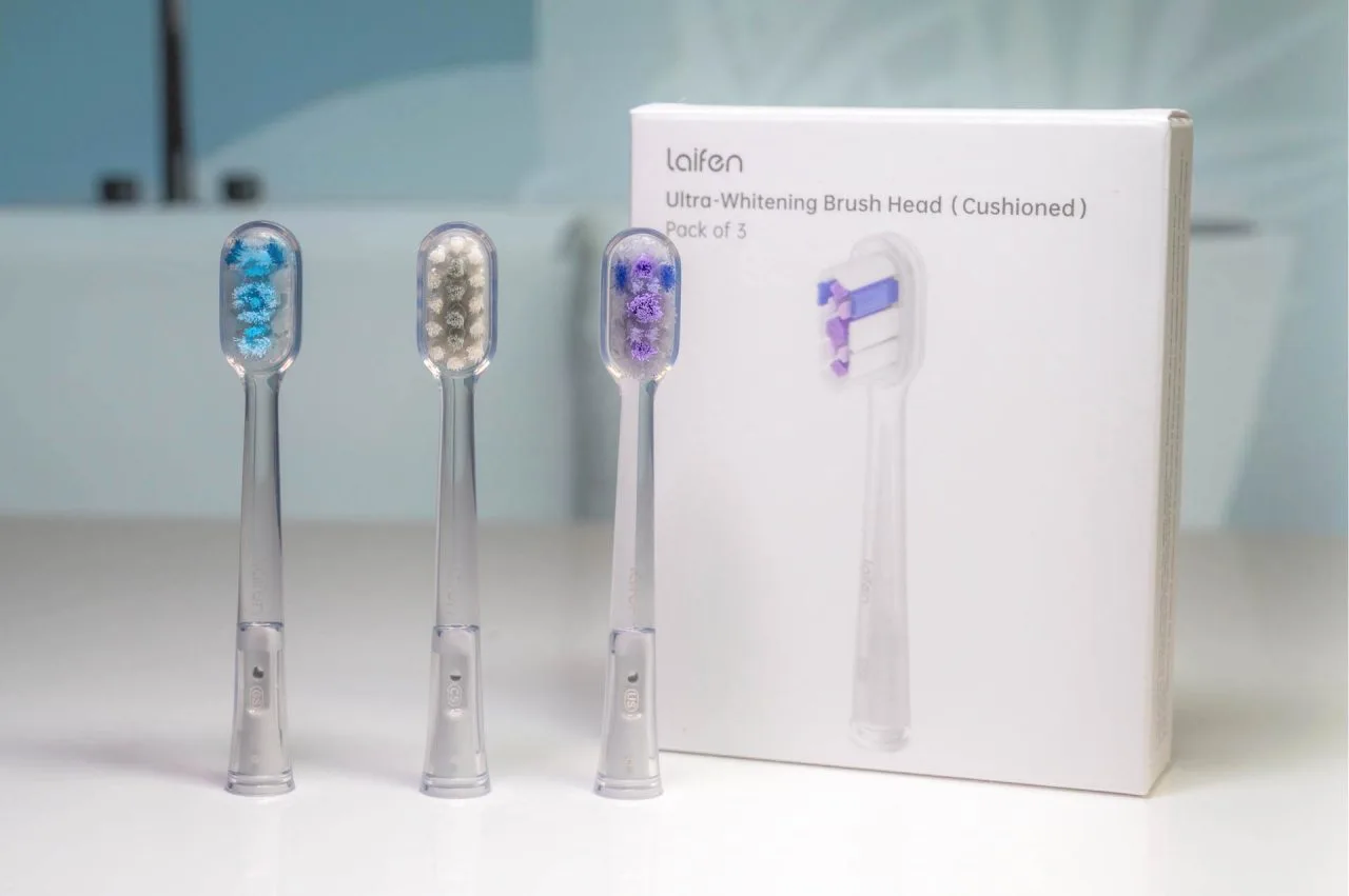 Cabeças de escova Laifen Wave com pacote