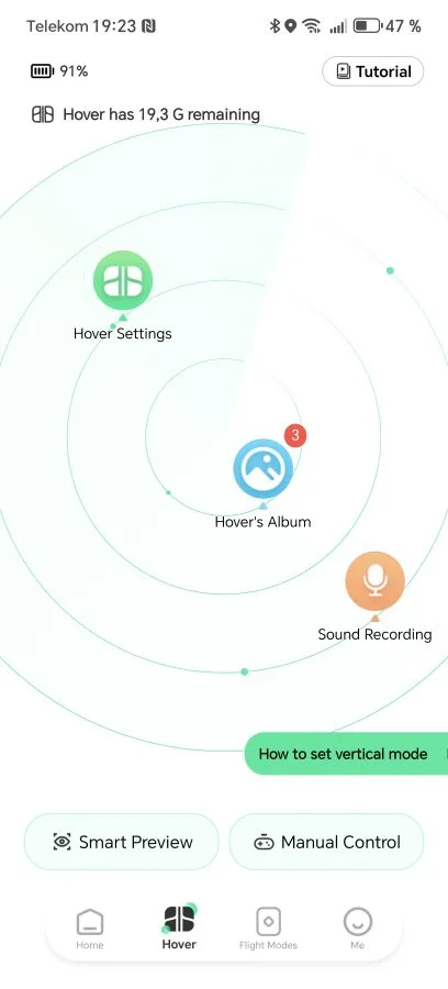 HOVERAir App Galerie