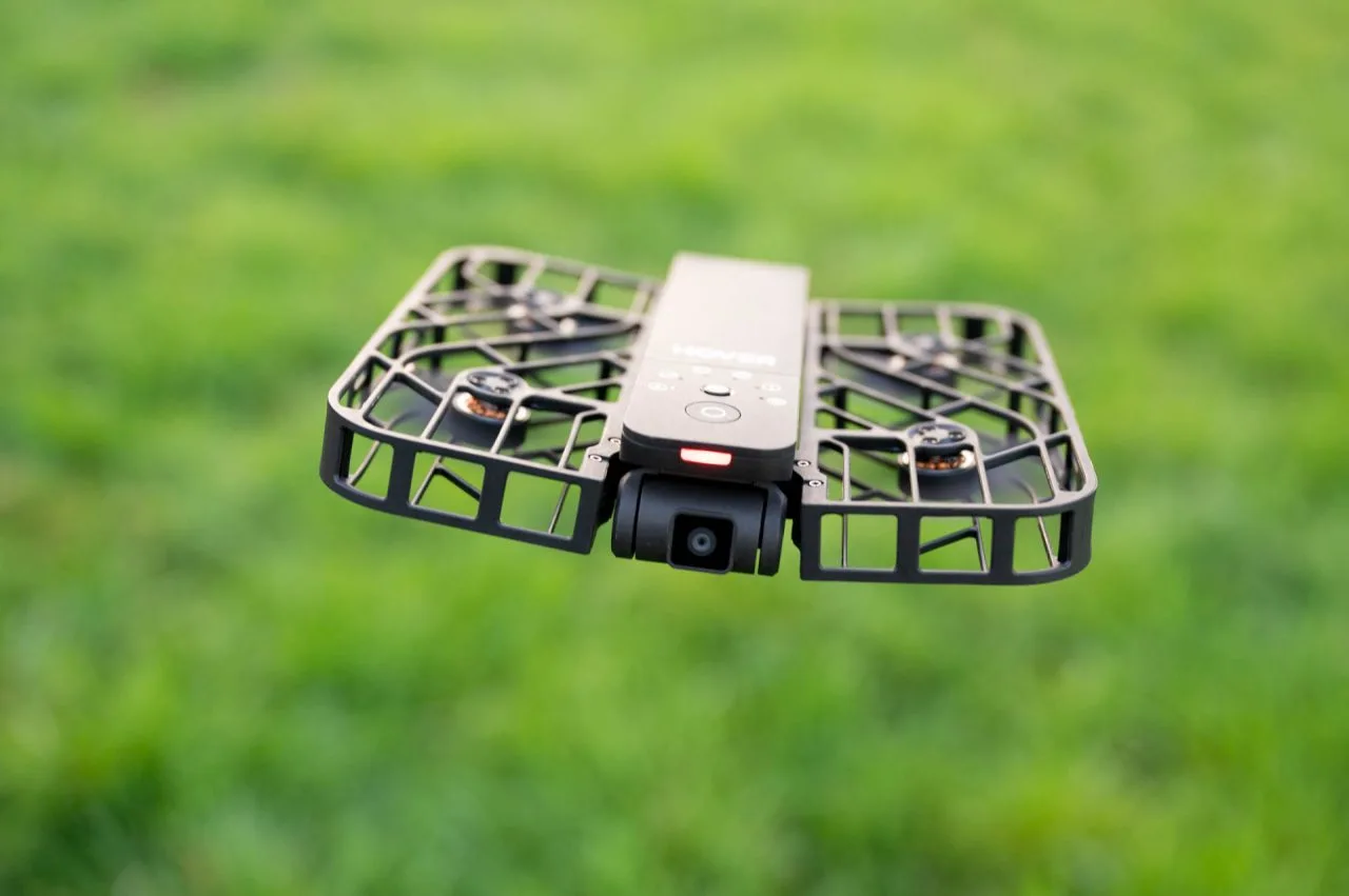 HOVERAir X1 tijdens de vlucht