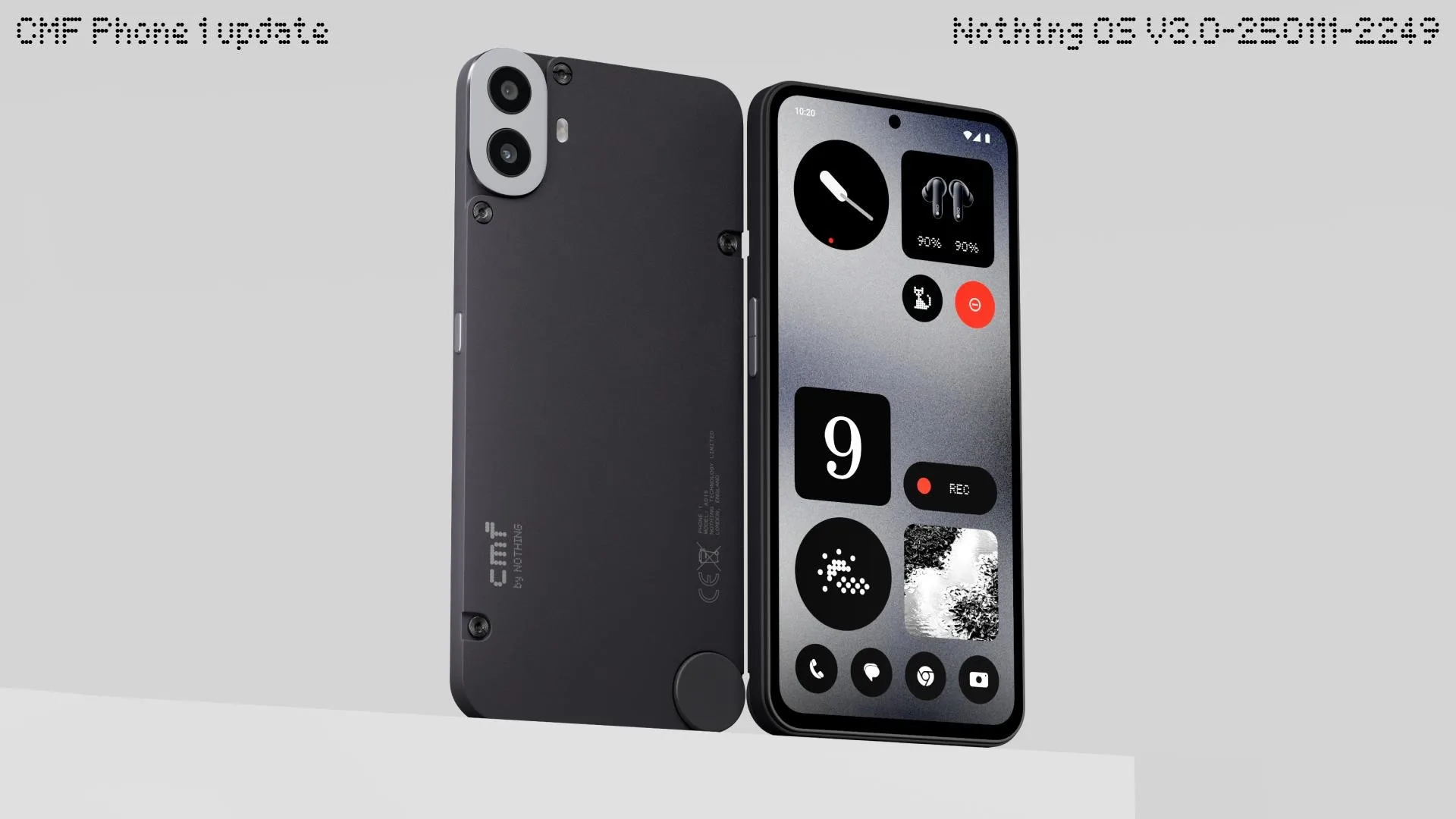 CMF Phone 1 Mise à jour vers Nothing OS 3.0 Hero