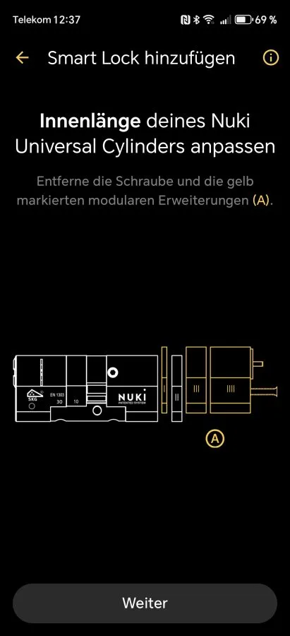 Nuki App Installationsschritte (2)