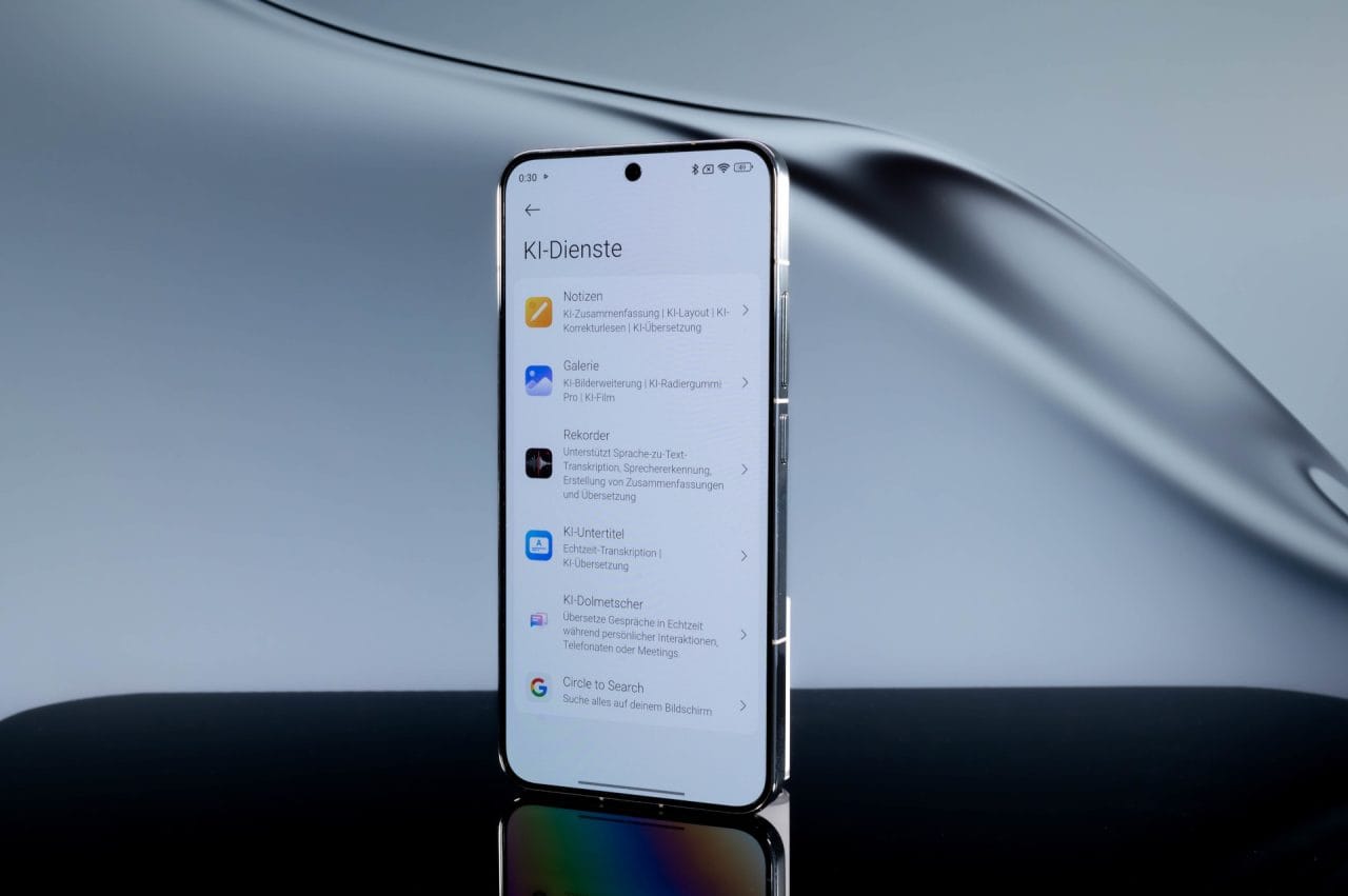 Xiaomi 15 mit HyperOS